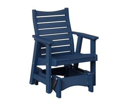 Berlin Gardens Bristol Single Glider in Navy Blue