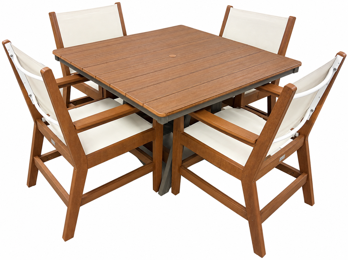 Berlin Gardens Mayhew Sling Dining Set