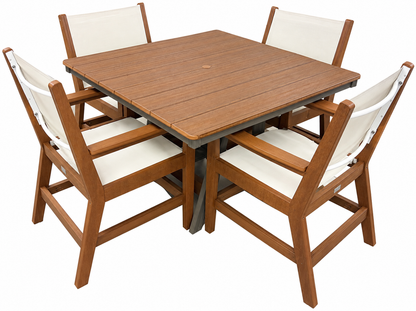 Berlin Gardens Mayhew Sling Dining Set