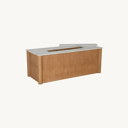 Castelle Preston Rectangular Firepit Coffee Table