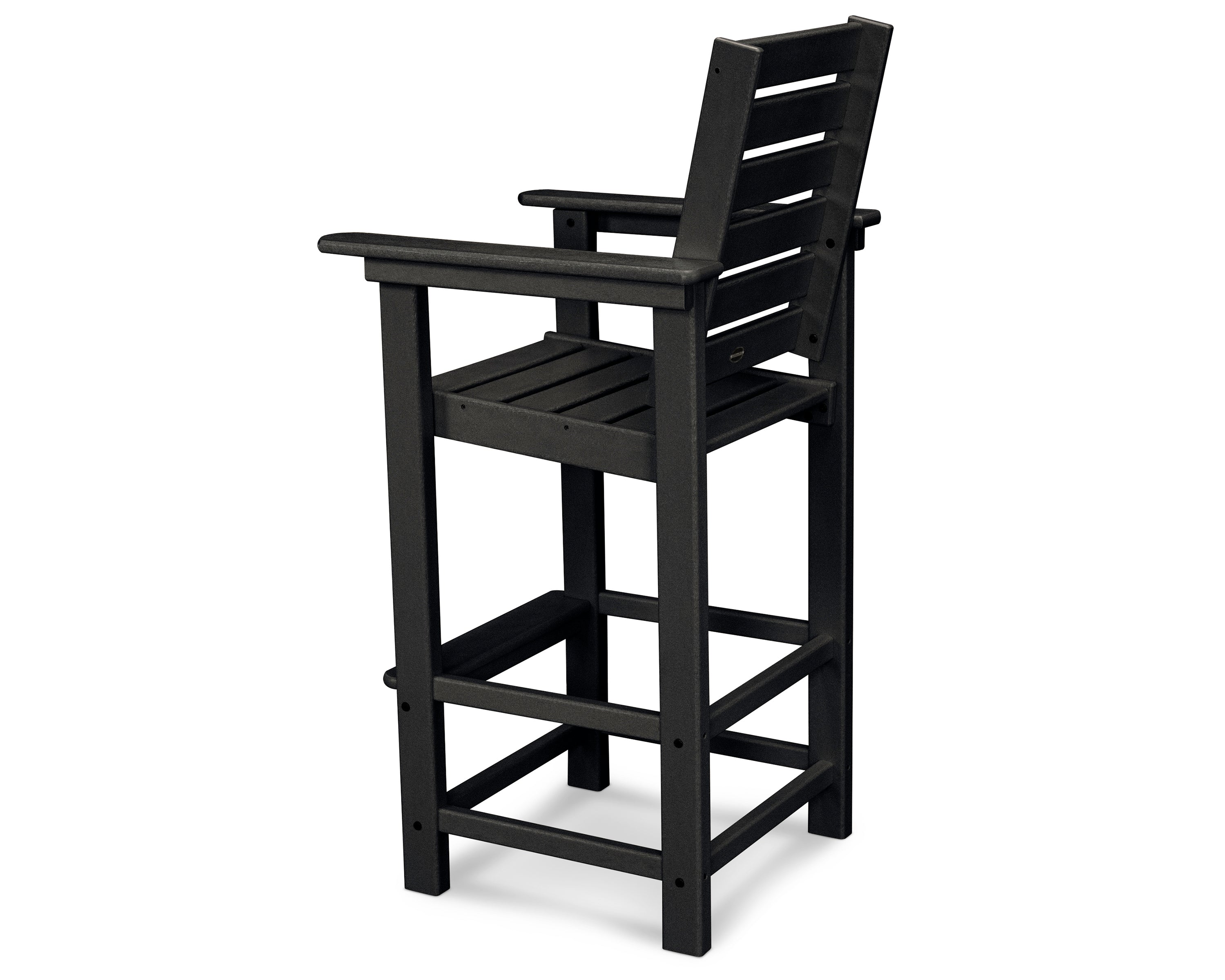 POLYWOOD Captain Bar Chair