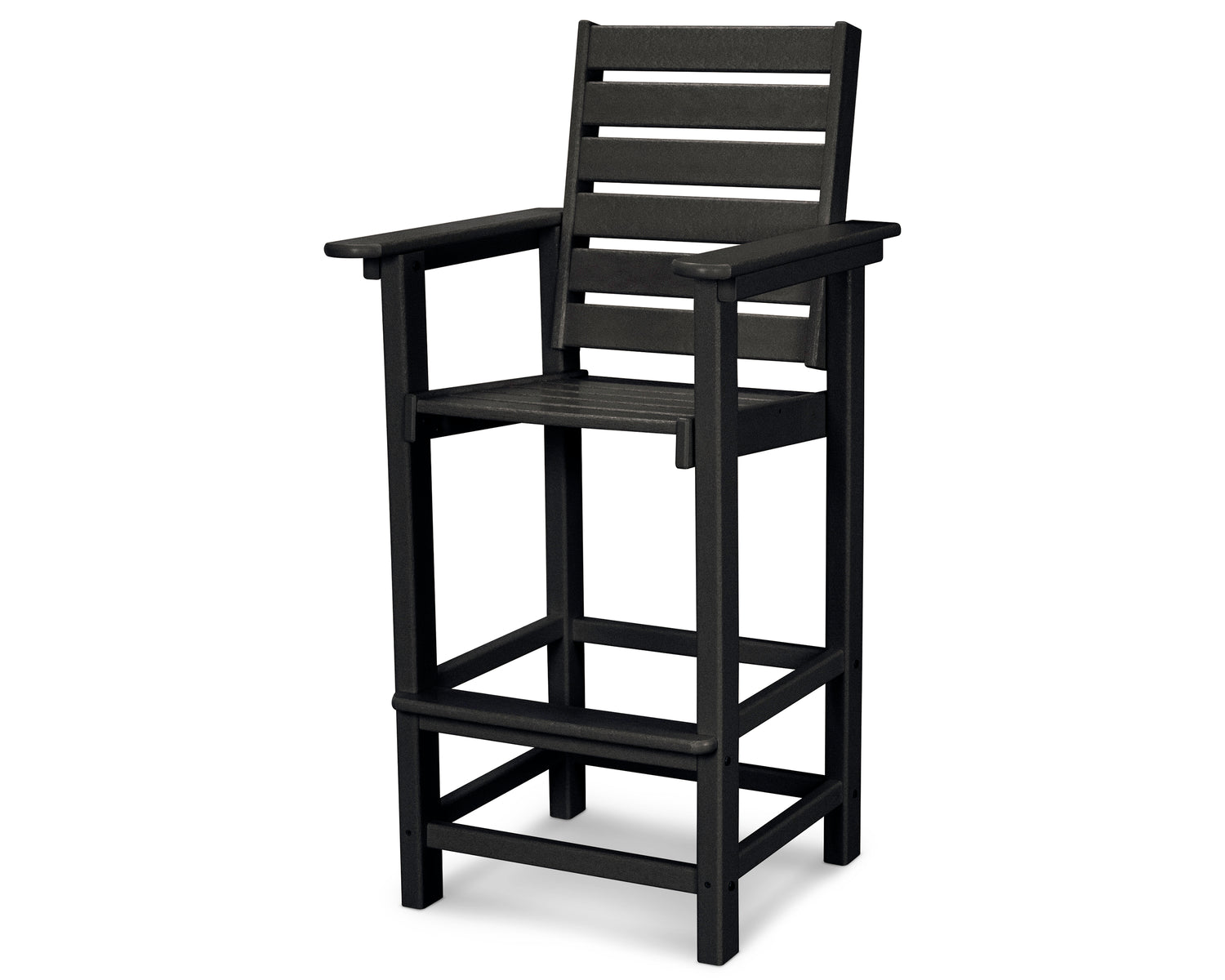 POLYWOOD Captain Bar Chair