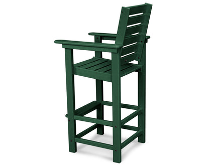 POLYWOOD Captain Bar Chair