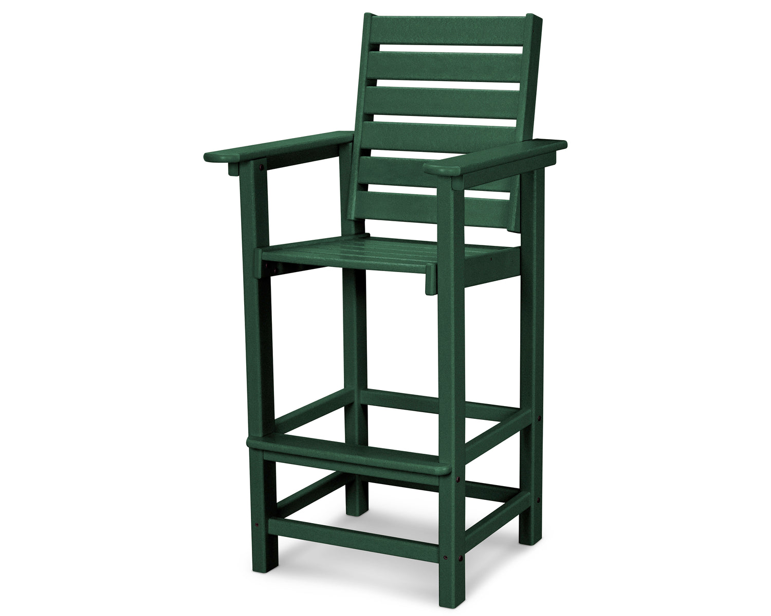 POLYWOOD Captain Bar Chair