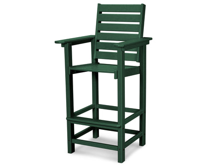 POLYWOOD Captain Bar Chair