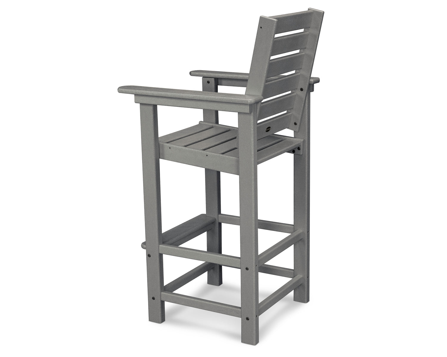 POLYWOOD Captain Bar Chair