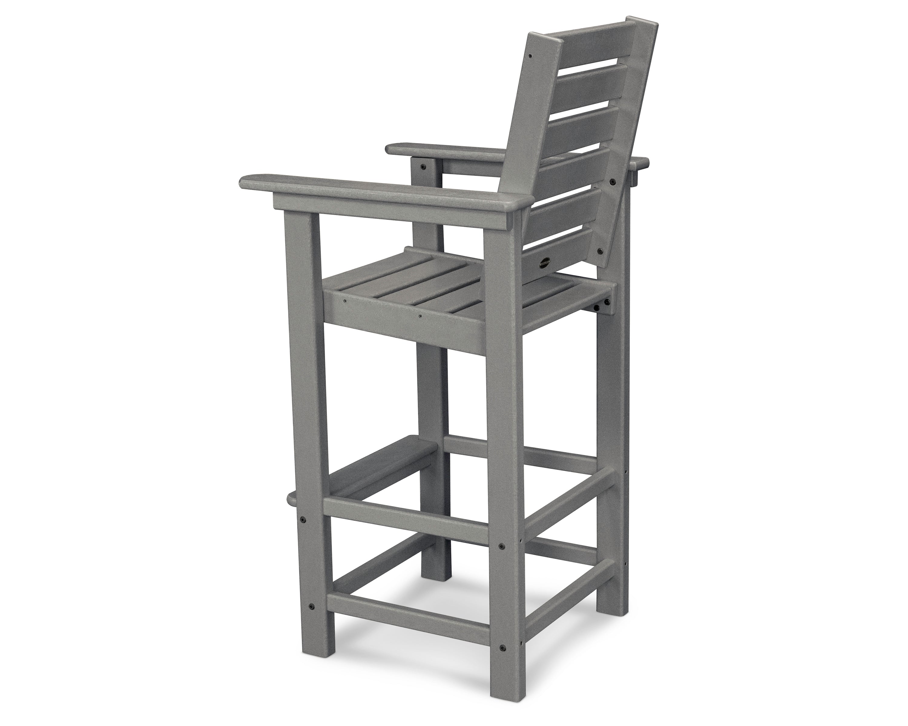 POLYWOOD Captain Bar Chair