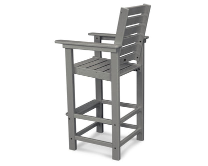 POLYWOOD Captain Bar Chair
