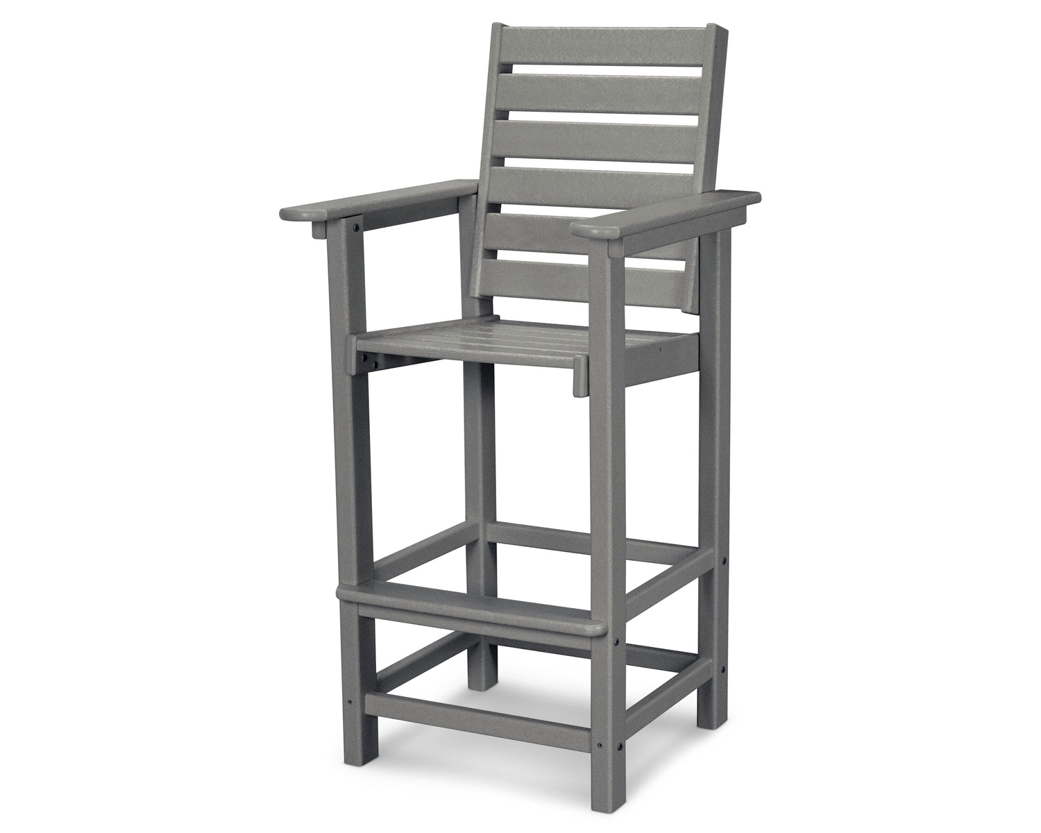 POLYWOOD Captain Bar Chair