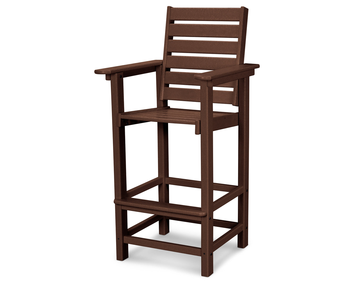 POLYWOOD Captain Bar Chair