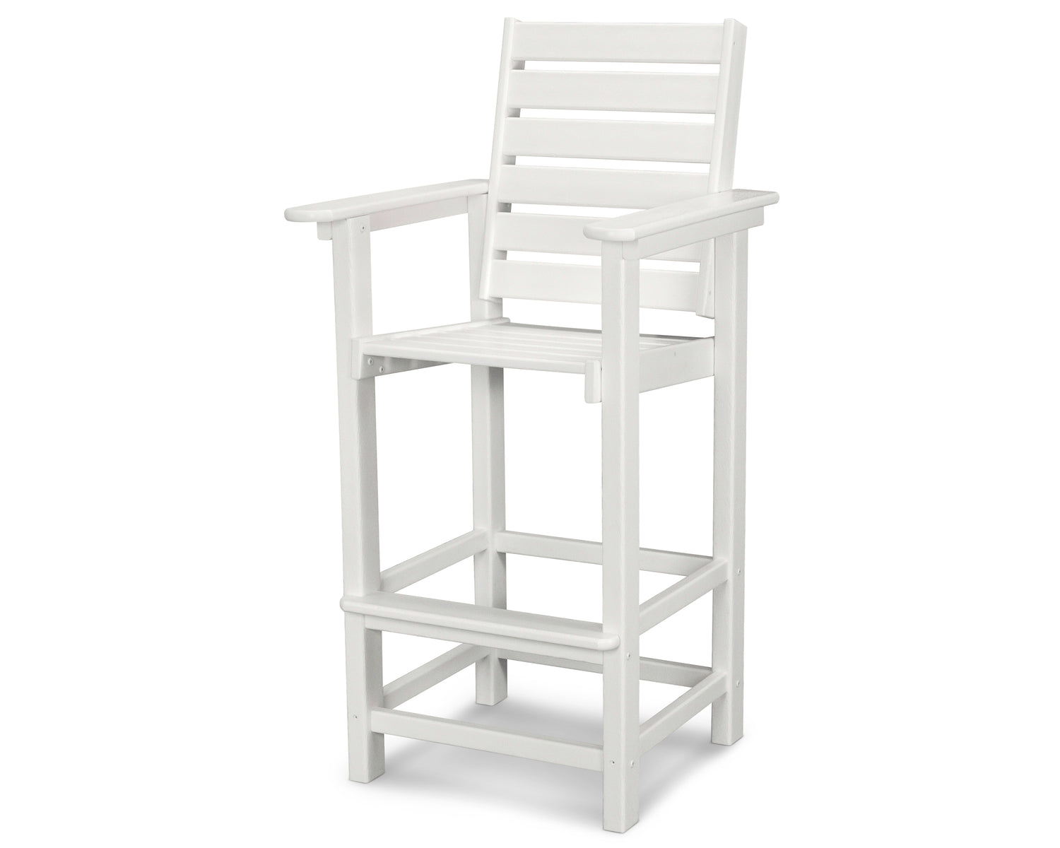 POLYWOOD Captain Bar Chair