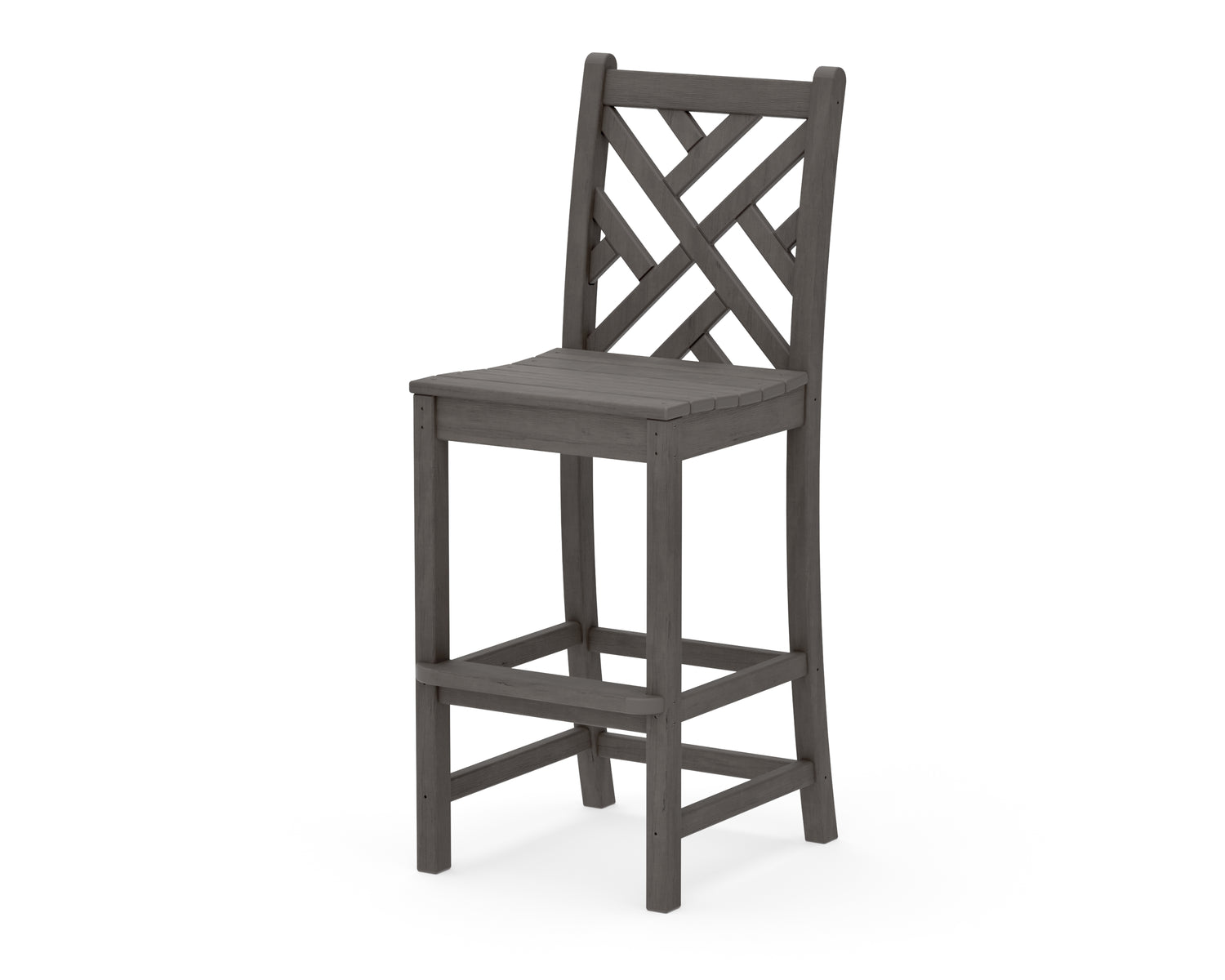 POLYWOOD Chippendale Bar Side Chair