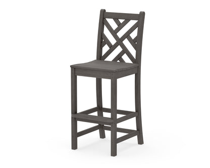 POLYWOOD Chippendale Bar Side Chair