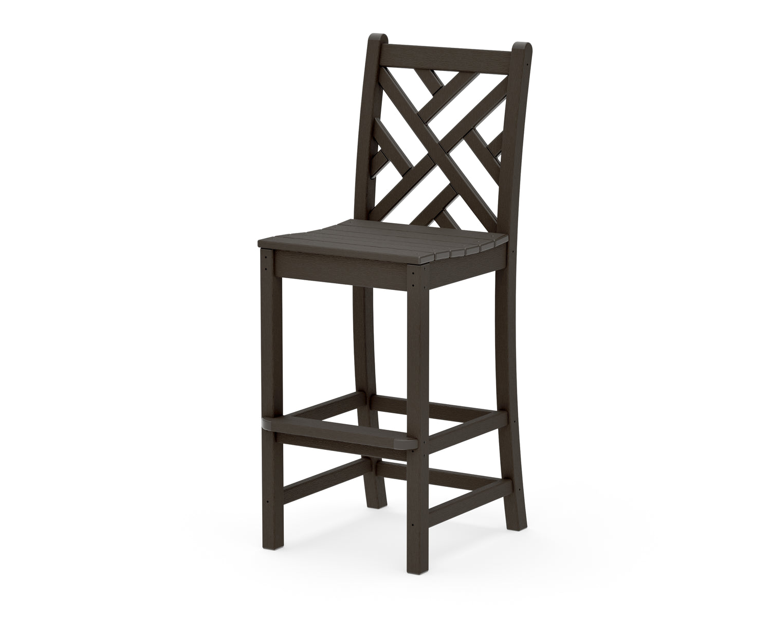 POLYWOOD Chippendale Bar Side Chair