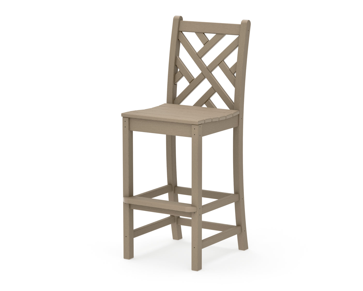 POLYWOOD Chippendale Bar Side Chair