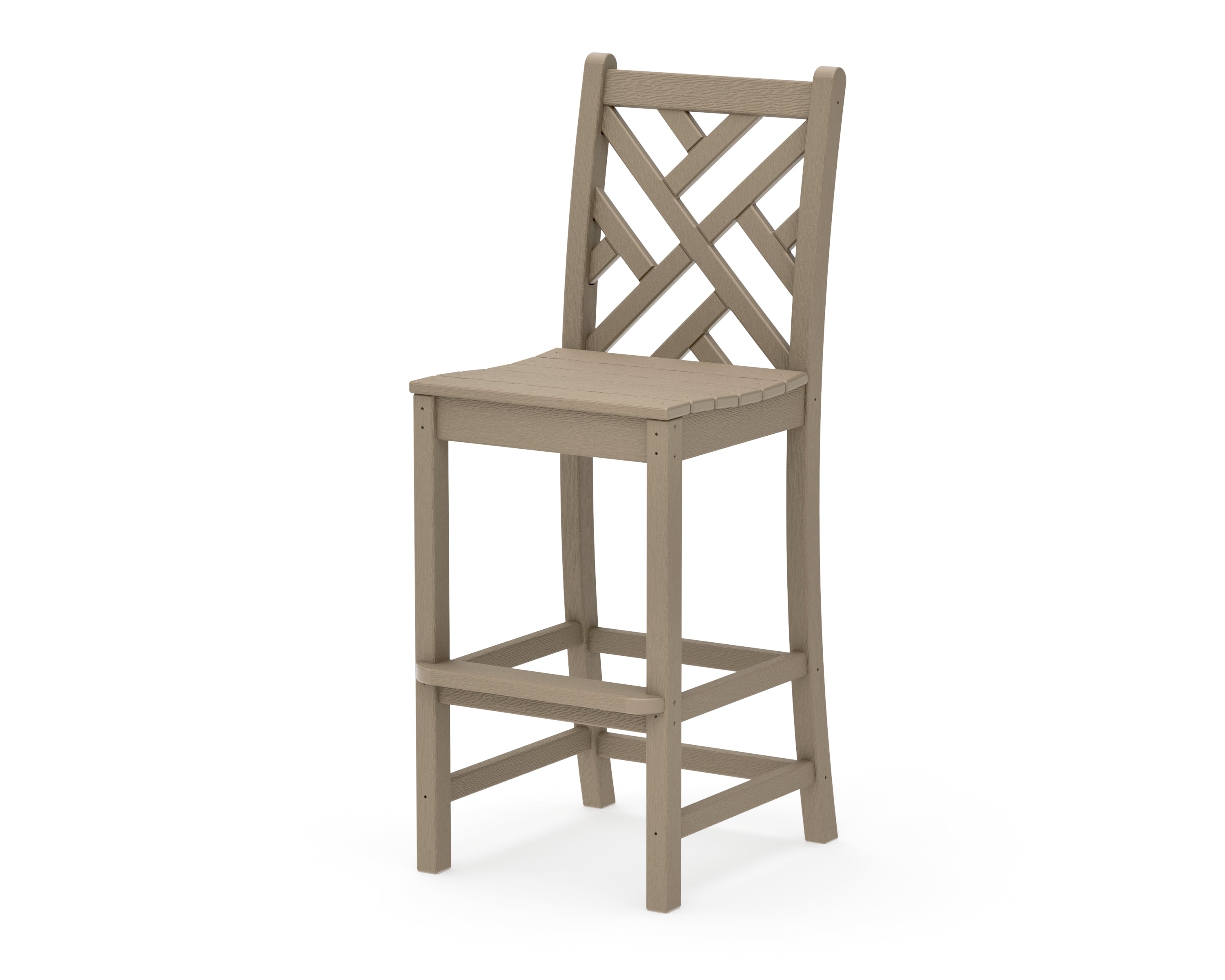 POLYWOOD Chippendale Bar Side Chair