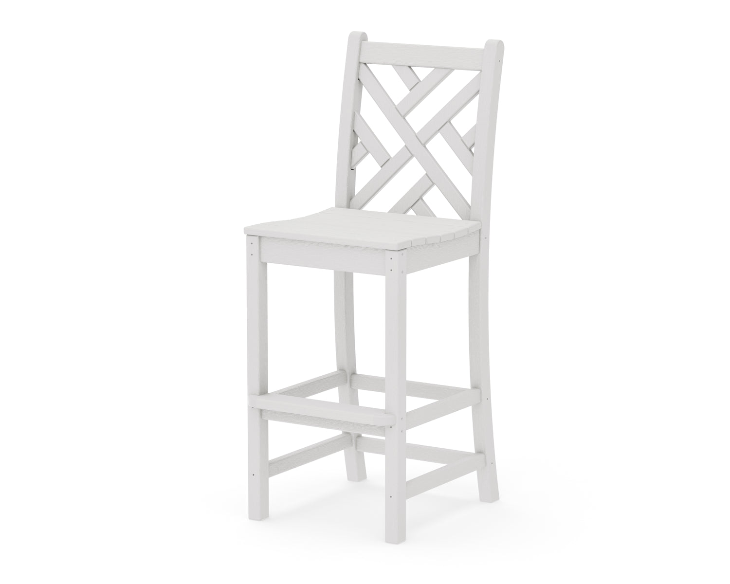 POLYWOOD Chippendale Bar Side Chair