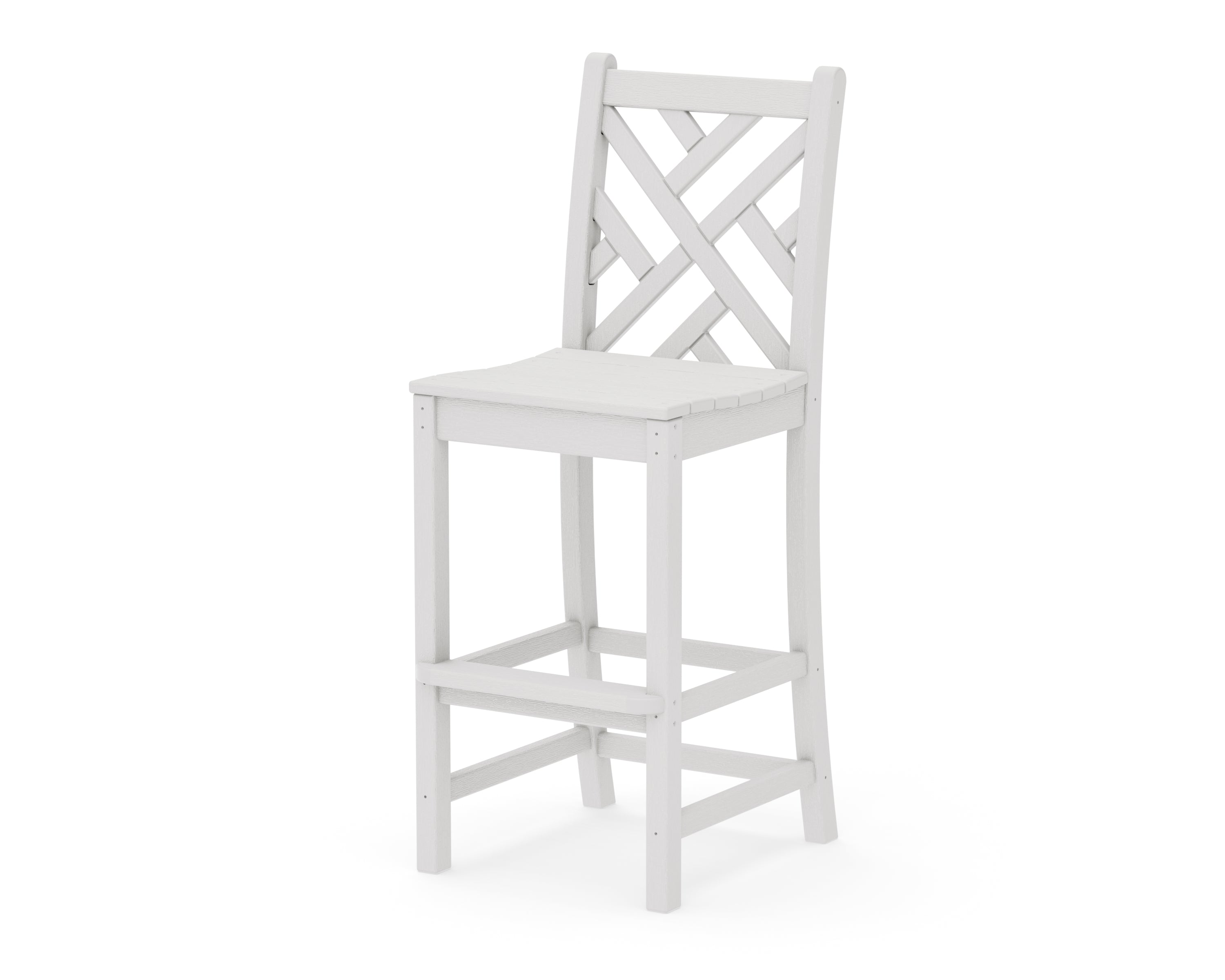 POLYWOOD Chippendale Bar Side Chair