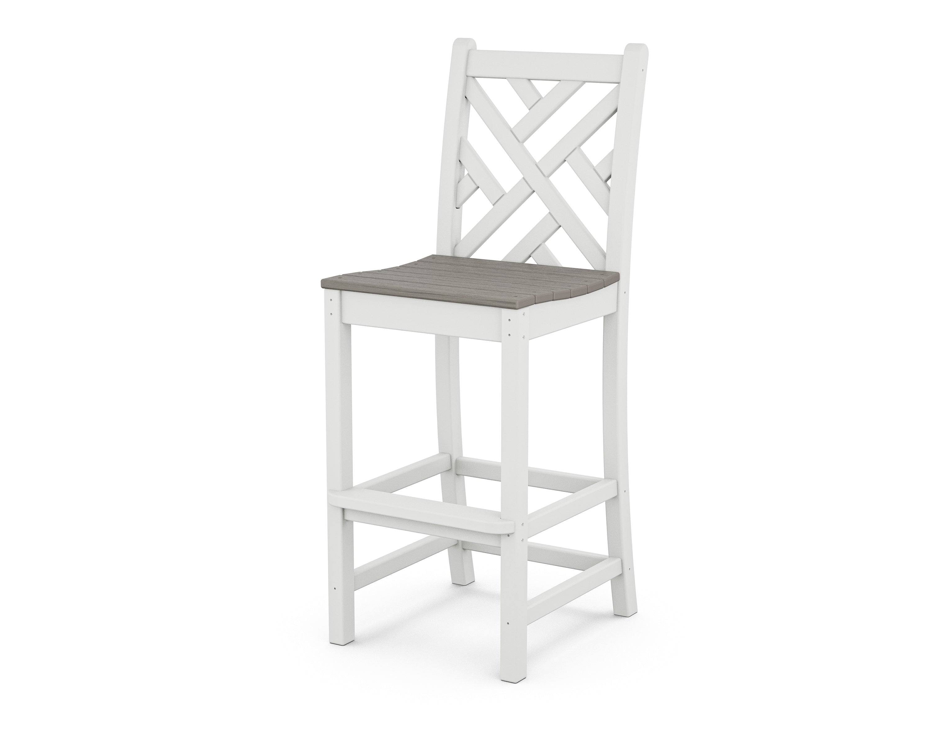 POLYWOOD Chippendale Bar Side Chair