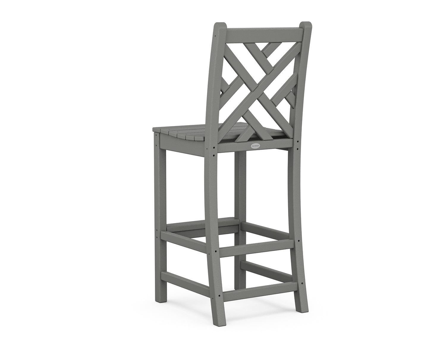 POLYWOOD Chippendale Bar Side Chair