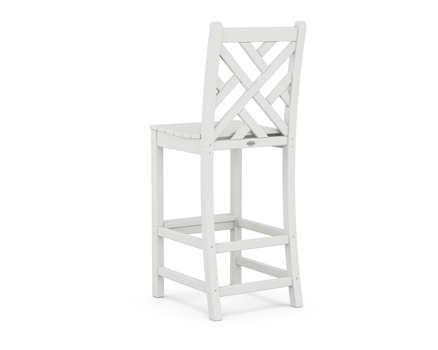 POLYWOOD Chippendale Bar Side Chair