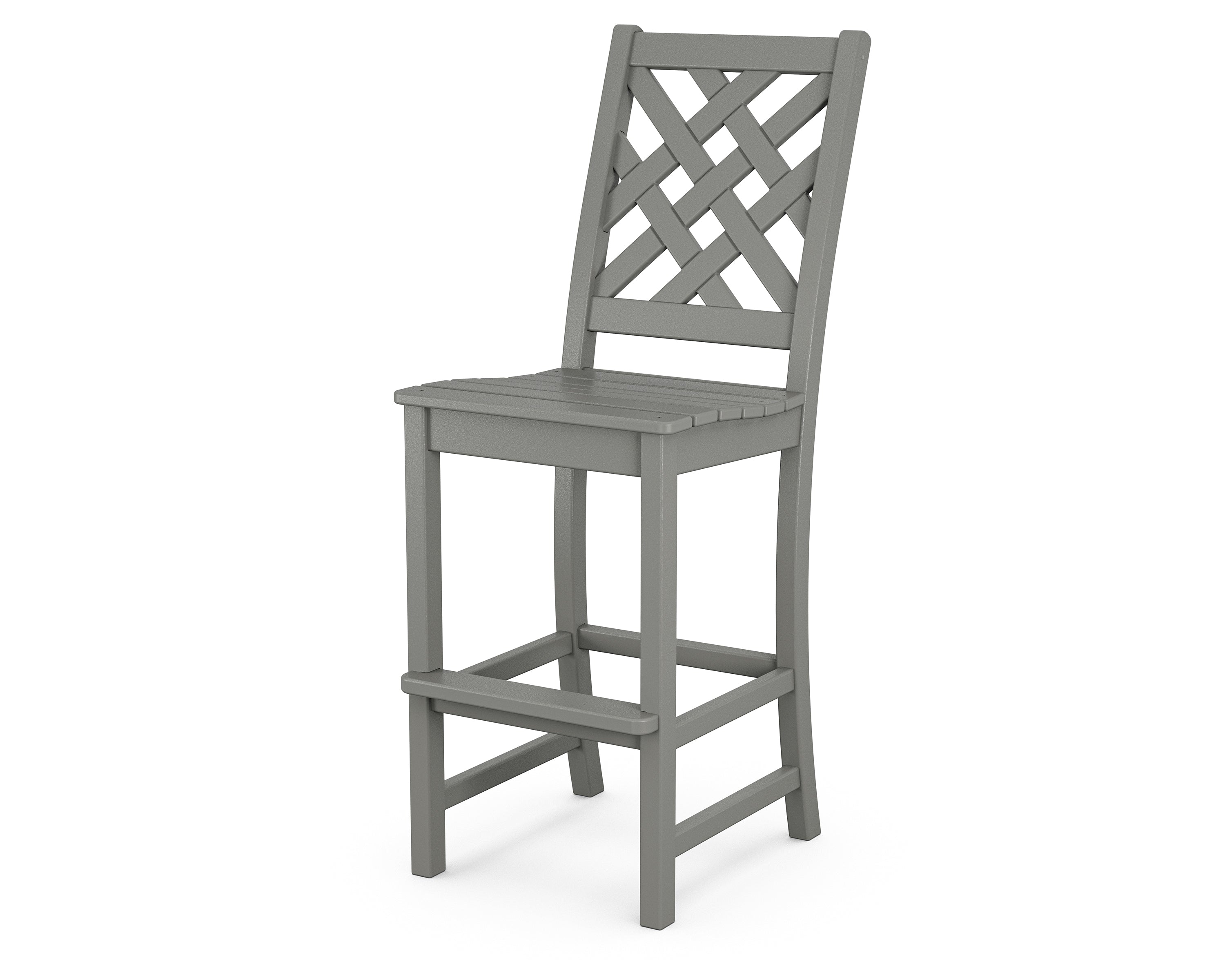 POLYWOOD Wovendale Bar Side Chair