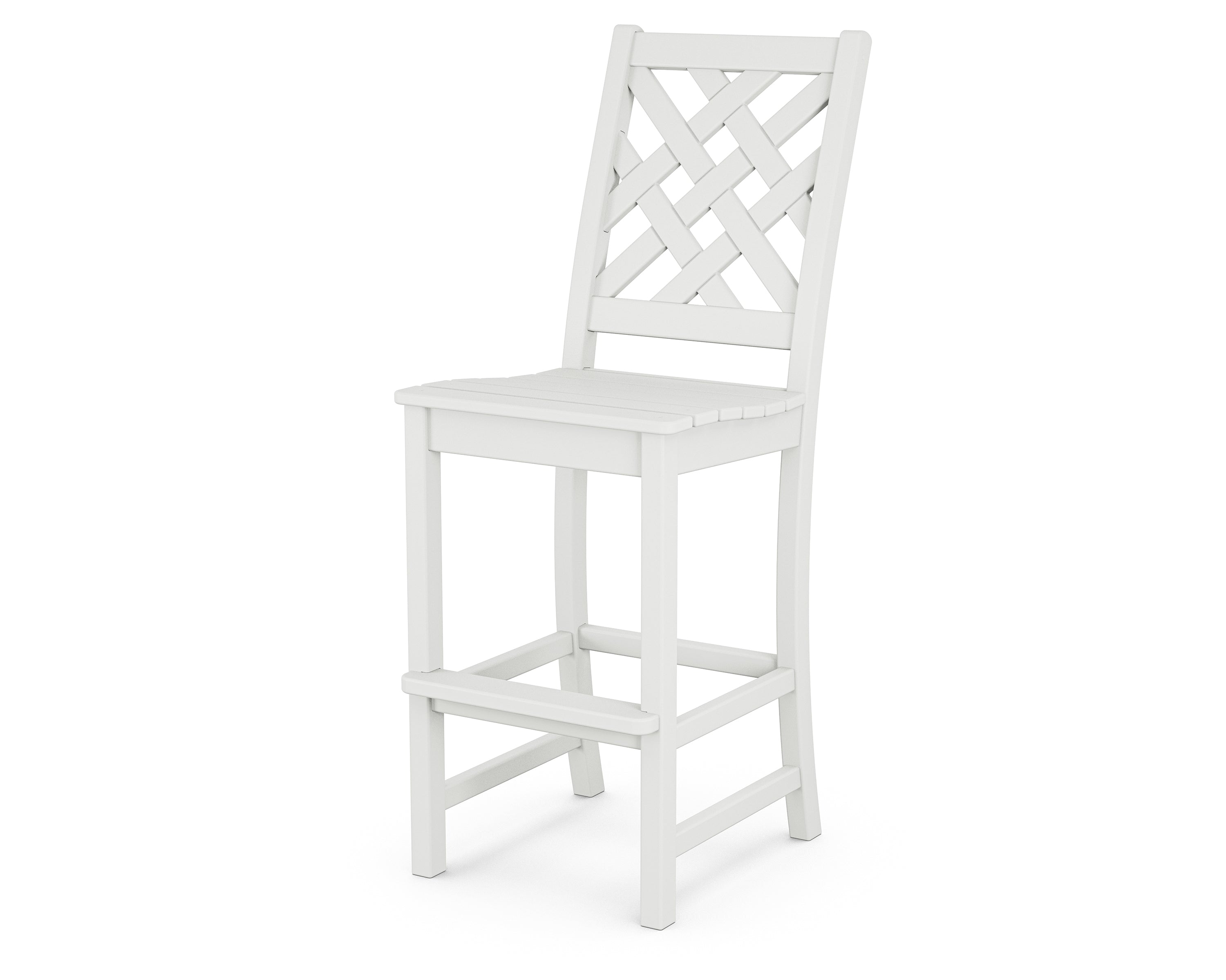 POLYWOOD Wovendale Bar Side Chair