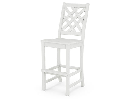 POLYWOOD Wovendale Bar Side Chair