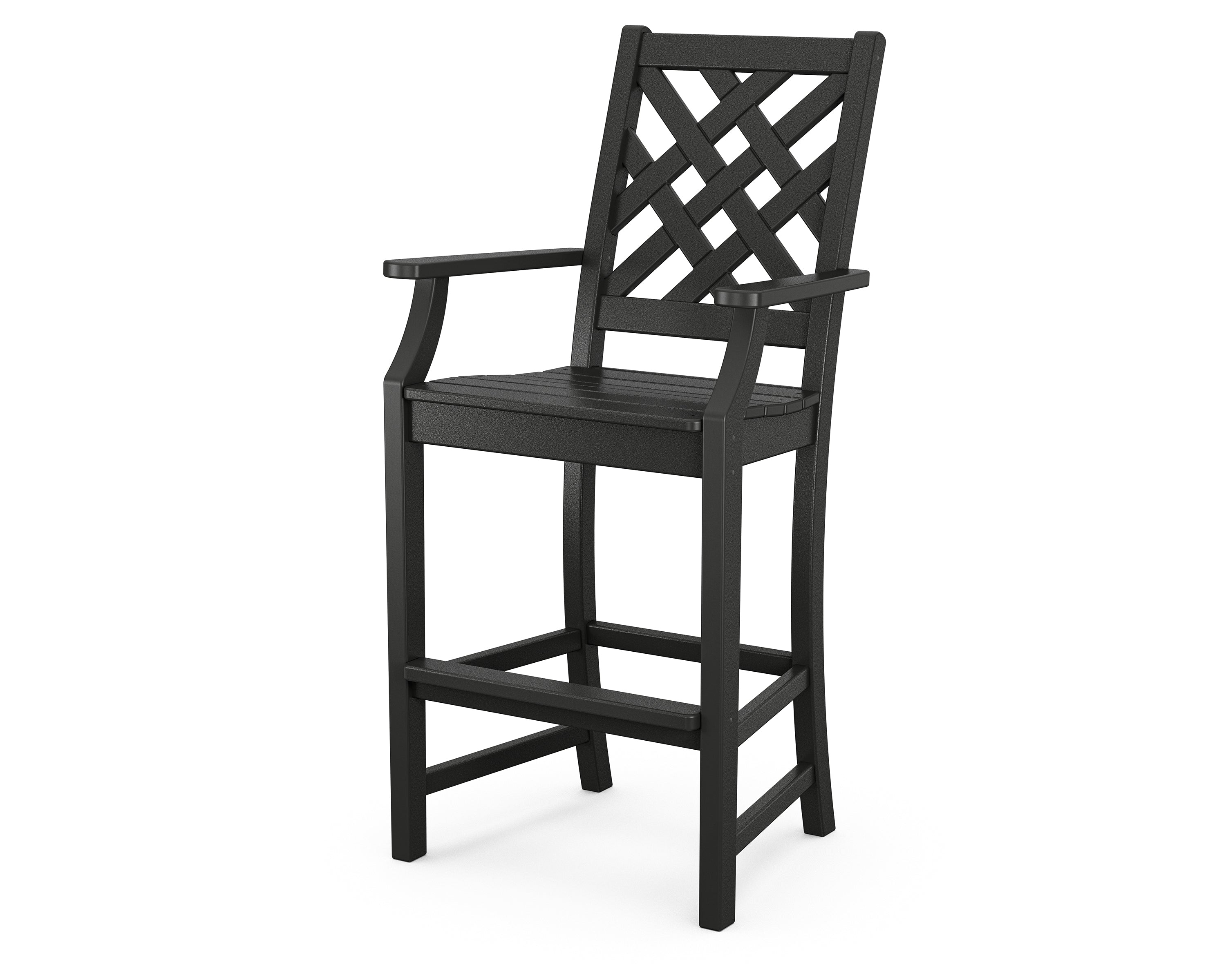 POLYWOOD Wovendale Bar Arm Chair