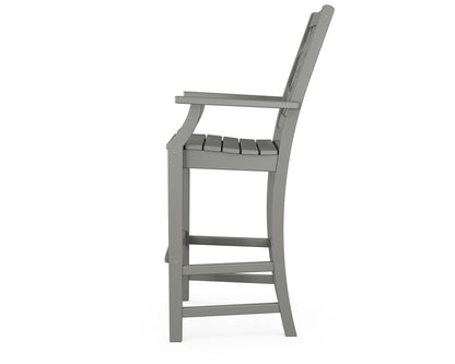POLYWOOD Wovendale Bar Arm Chair