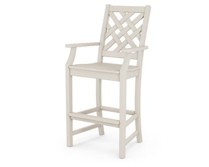 POLYWOOD Wovendale Bar Arm Chair