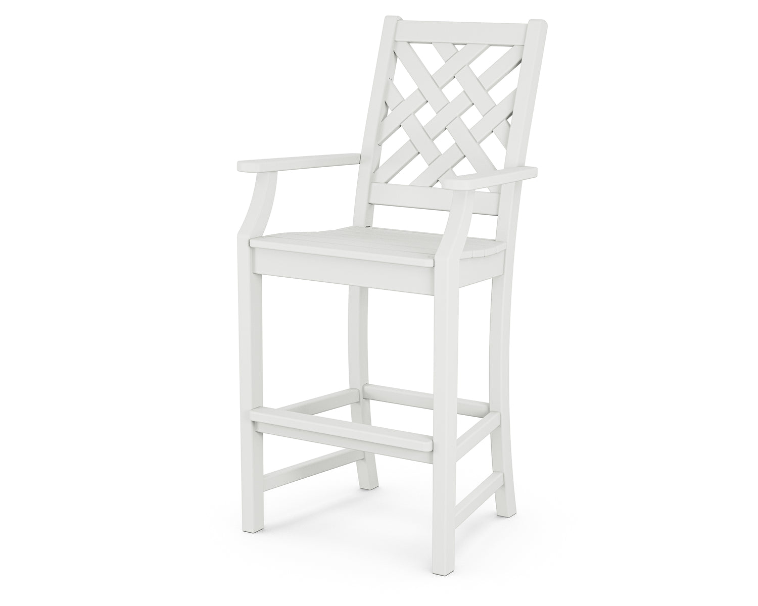 POLYWOOD Wovendale Bar Arm Chair