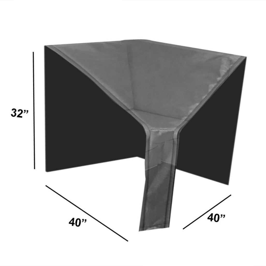 Platinum Outdoor Cover for Modular Corner Section – 40"W x 40"D x 32"H