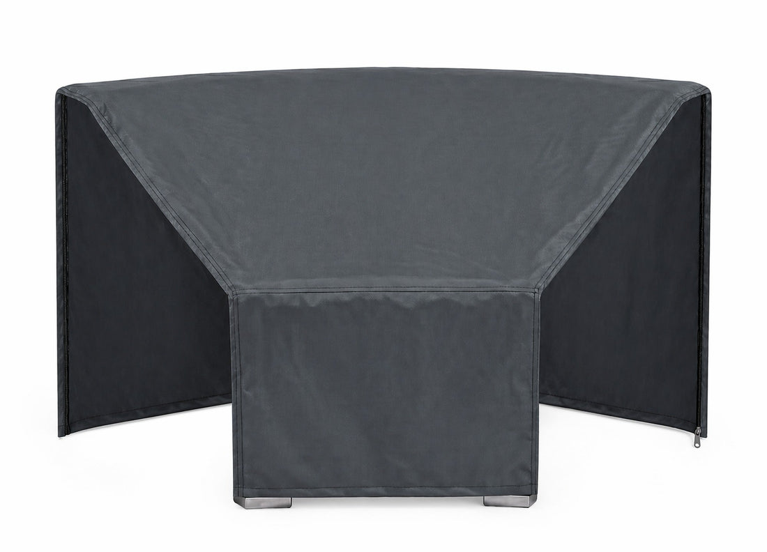 Platinum Outdoor Cover for Modular Round-Back Corner Section – 52"/28"W x 40"D x 32"H