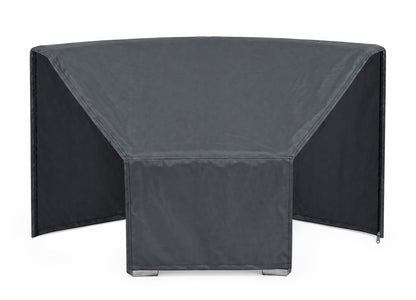 Platinum Outdoor Cover for Modular Round-Back Corner Section – 52"/28"W x 40"D x 32"H
