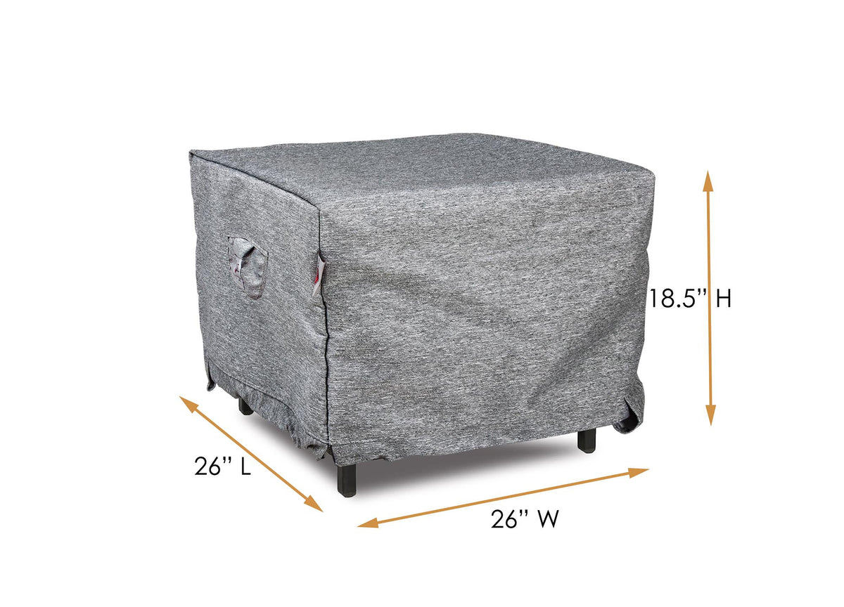 Accent table cover dimensions