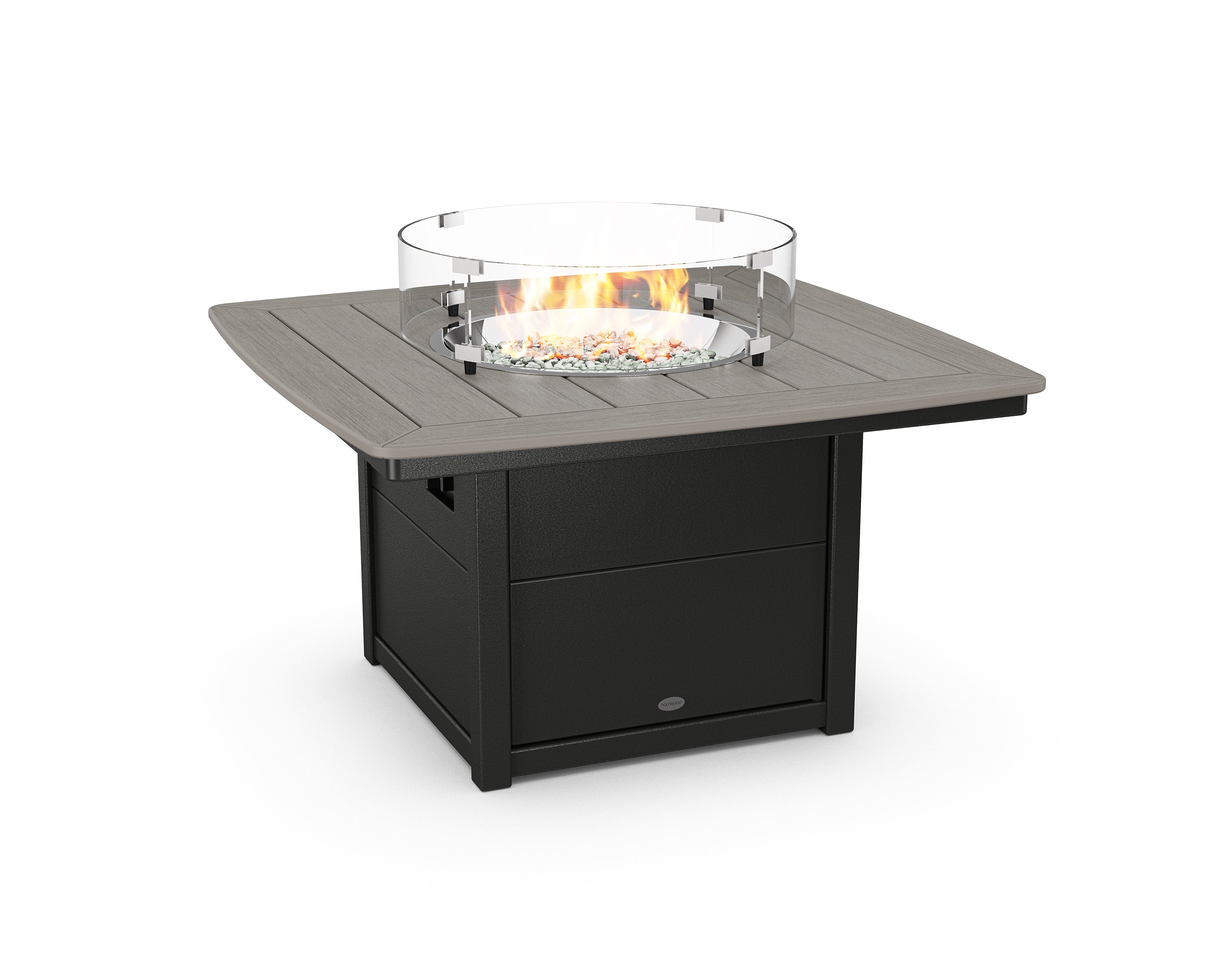 POLYWOOD Nautical 42&quot; Fire Pit Table