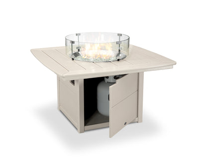 POLYWOOD Nautical 42&quot; Fire Pit Table