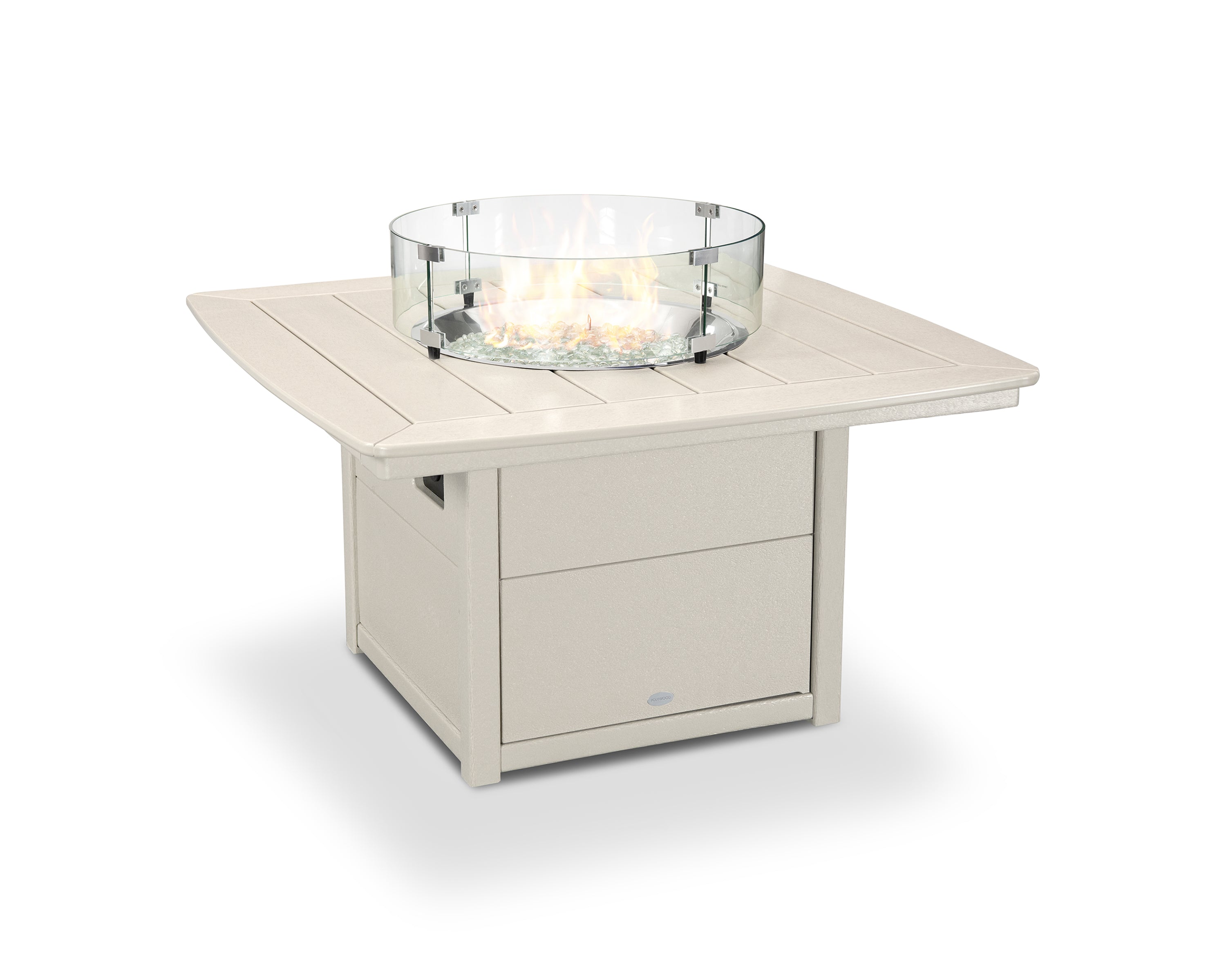 POLYWOOD Nautical 42&quot; Fire Pit Table