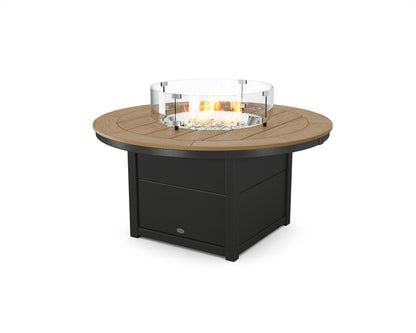 POLYWOOD Round 48" Fire Pit Table