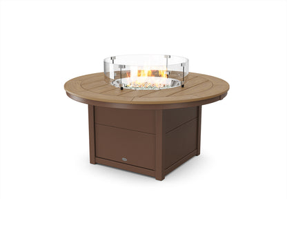 POLYWOOD Round 48" Fire Pit Table