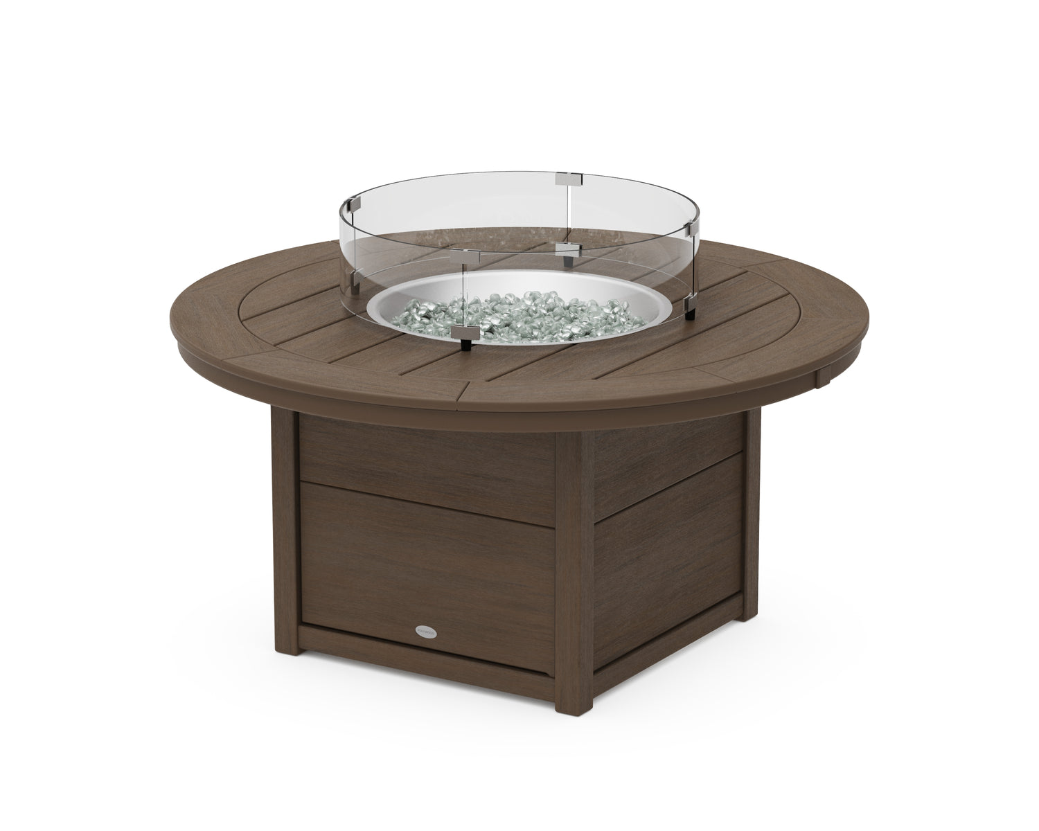 POLYWOOD Round 48" Fire Pit Table