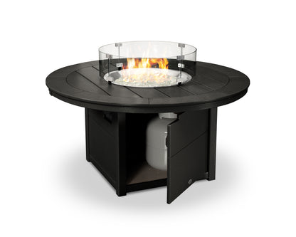 POLYWOOD Round 48" Fire Pit Table