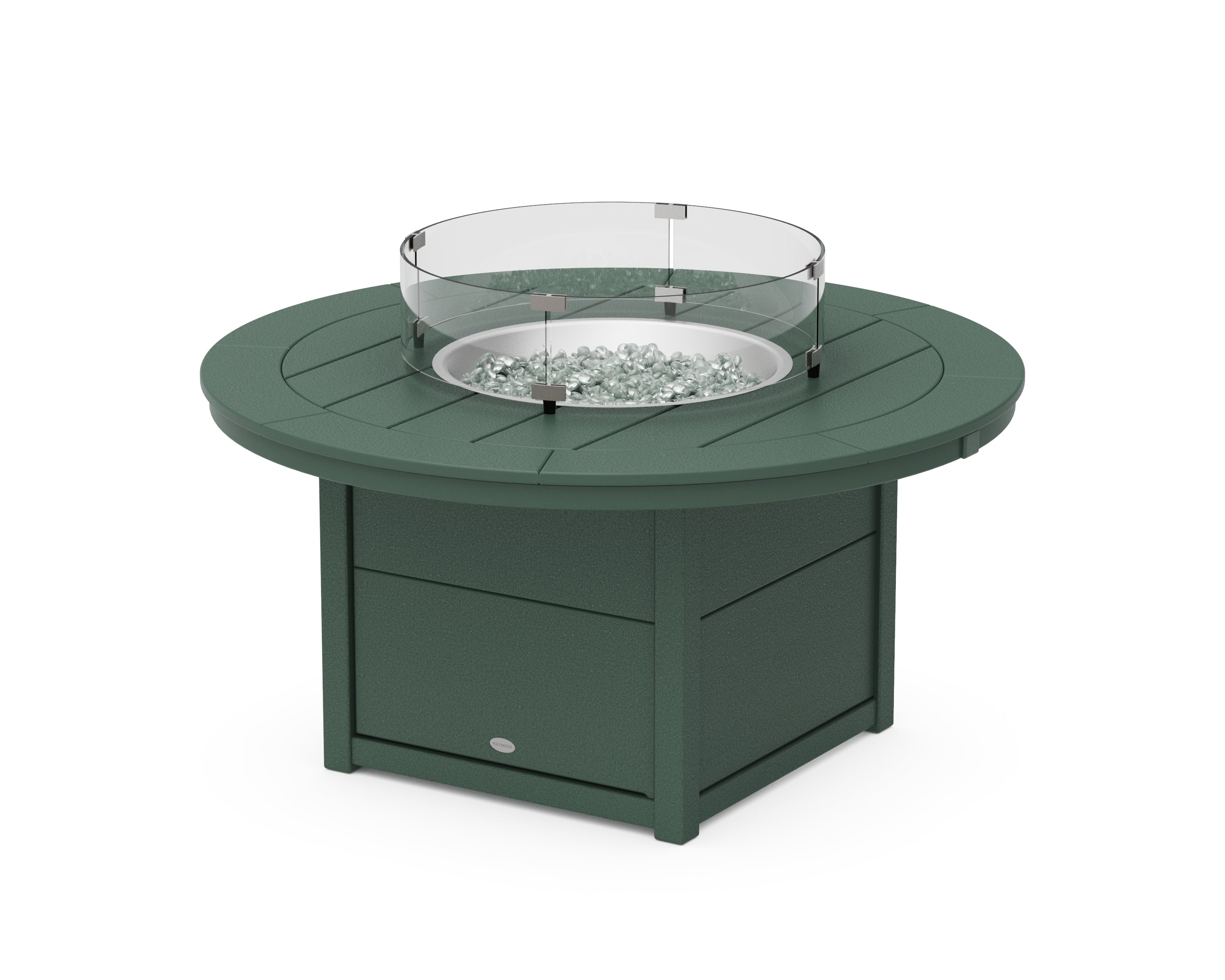 POLYWOOD Round 48" Fire Pit Table