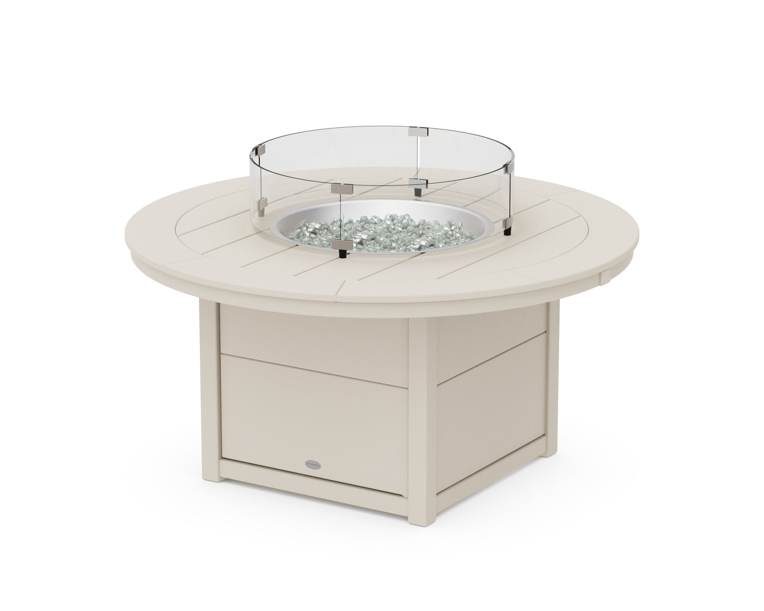 POLYWOOD Round 48" Fire Pit Table