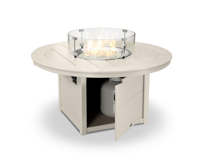 POLYWOOD Round 48" Fire Pit Table