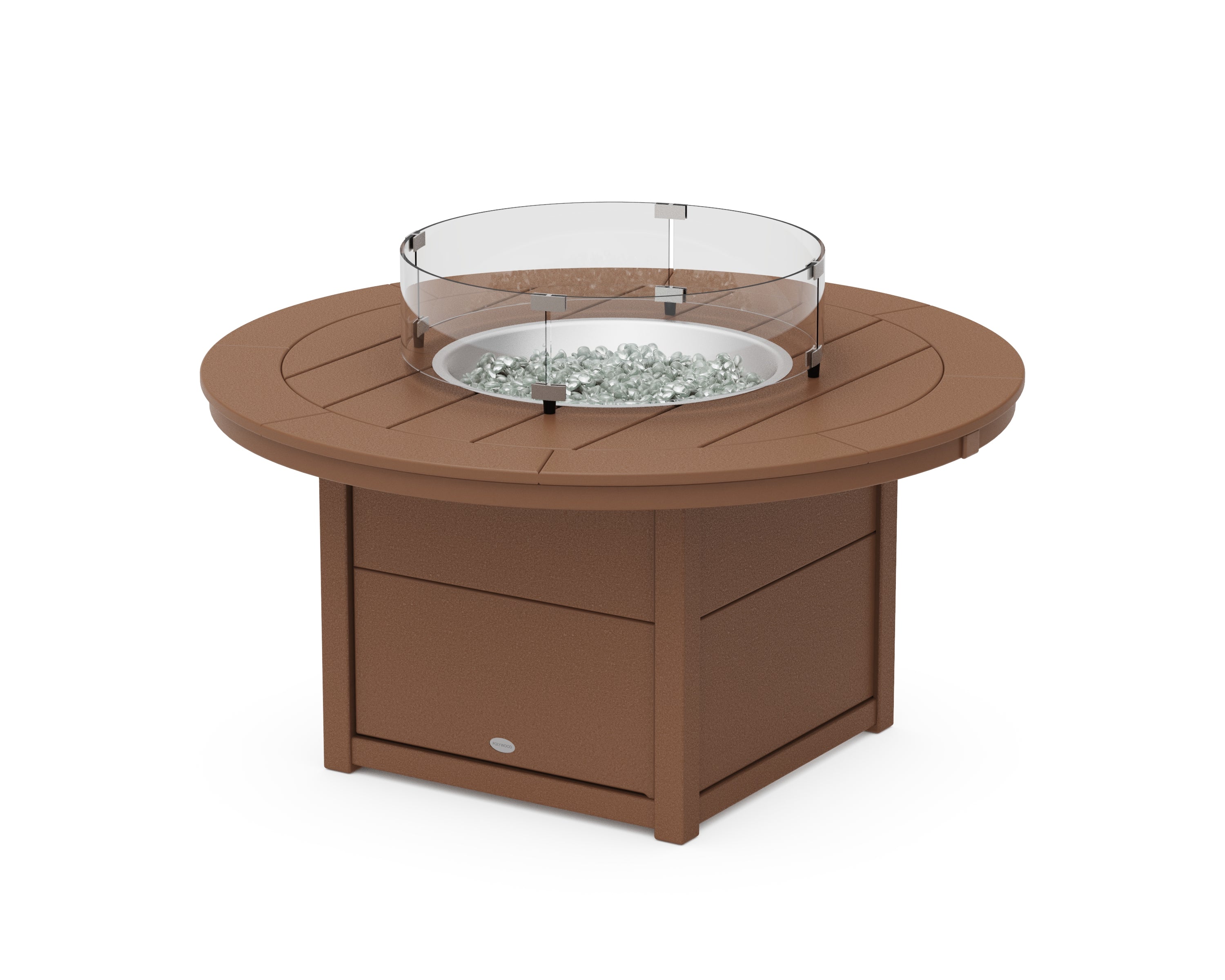 POLYWOOD Round 48" Fire Pit Table