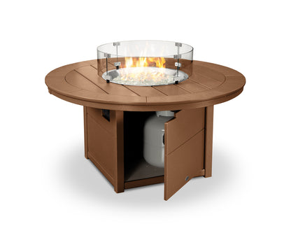 POLYWOOD Round 48" Fire Pit Table