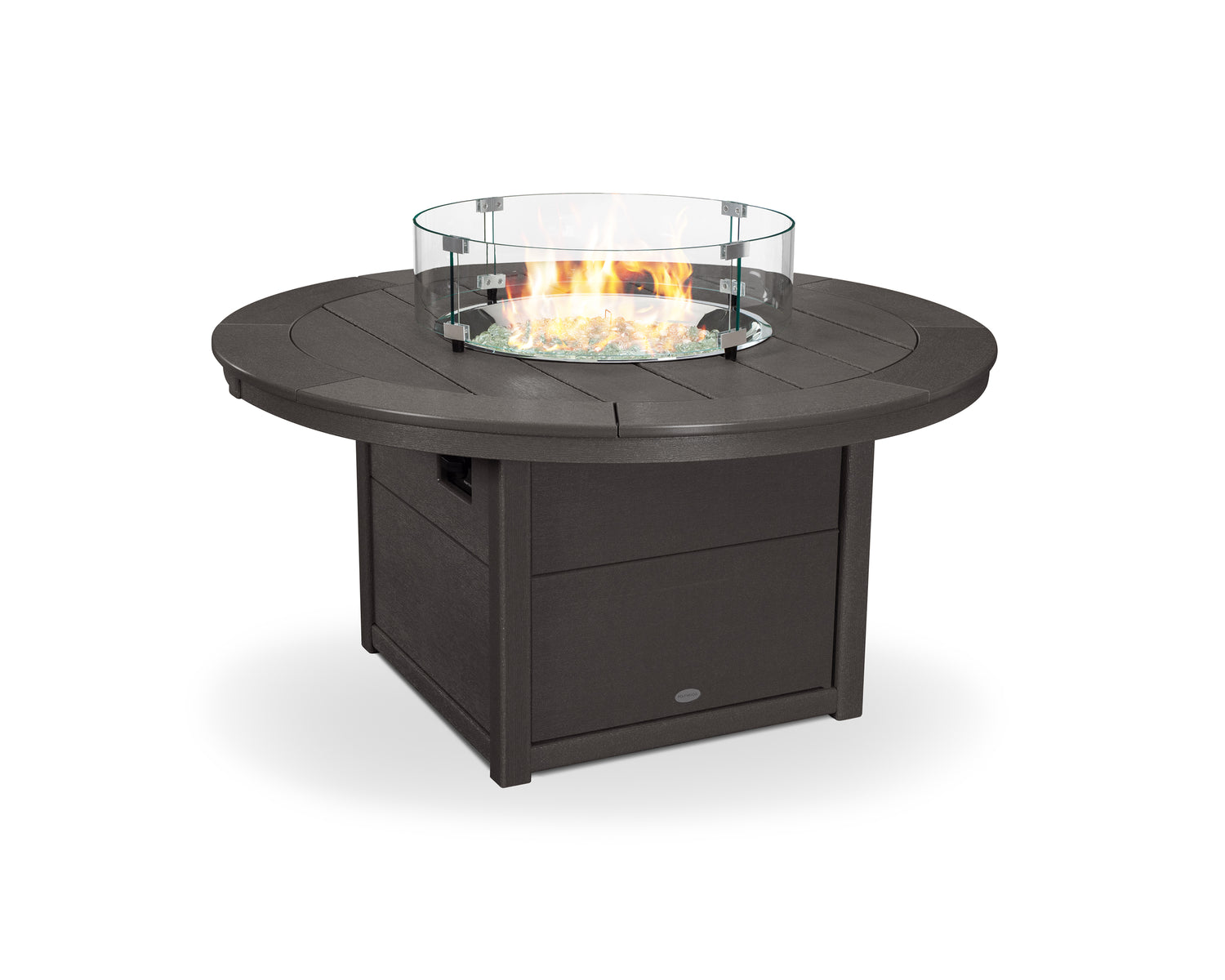 POLYWOOD Round 48" Fire Pit Table