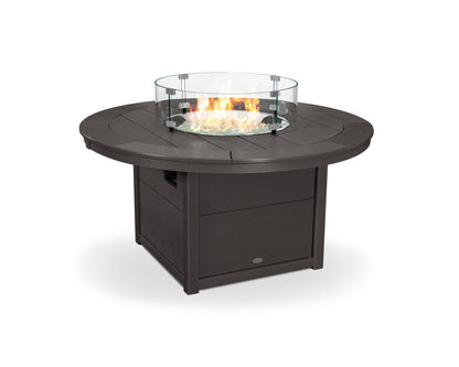 POLYWOOD Round 48" Fire Pit Table